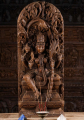 Rajarajeshwari Statue Under Canopy 36"